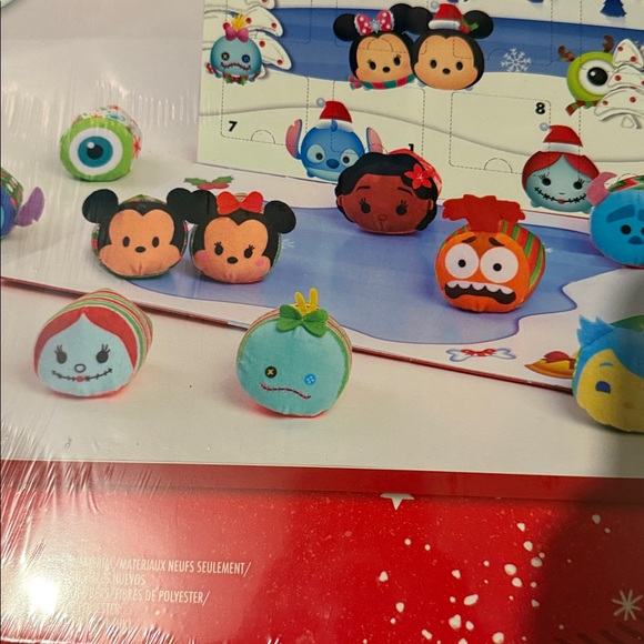 Disney Red and Blue Tsum Tsum Countdown Calendar| 12 Days Stuffed Tsum Tsum - Picture 10 of 12